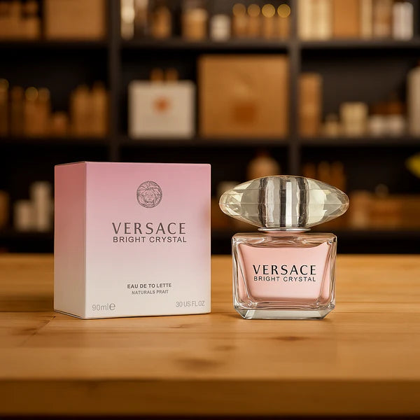 Versace Bright Crystal Eau de Toilette for Women – (90ml / 3.0 fl oz)