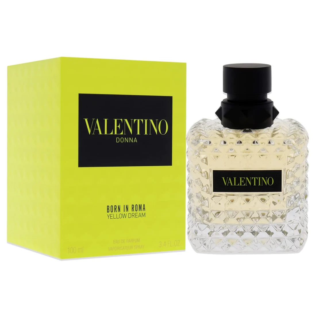 Valentino Donna Born In Roma Yellow Dream Eau de Parfum for Women – (3.4 fl oz / 100ml)