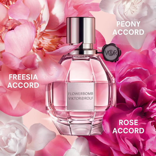 Viktor & Rolf Flowerbomb Eau de Parfum Spray for Women – 3.4 oz / 100 ml