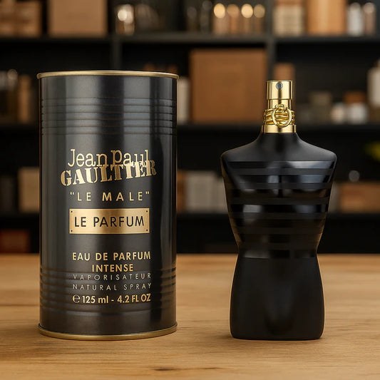 Le Male Le by Jean Paul Gaultier Eau De Parfum Intense  for Men – 125ml 4.2 fl Oz