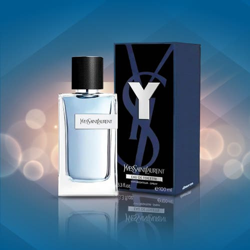 YVES SAINT LAURENT Y Eau De Toilette, 3.3 oz