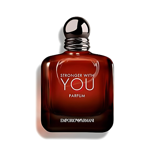 Armani Beauty Stronger With You Parfum Cologne for Men Woody & Ambery Fragrance 3.4 fl oz 100 ml